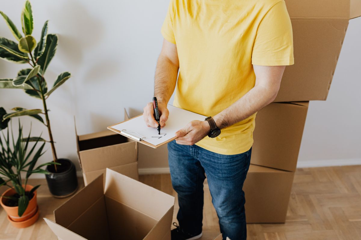 Checking a list while packing